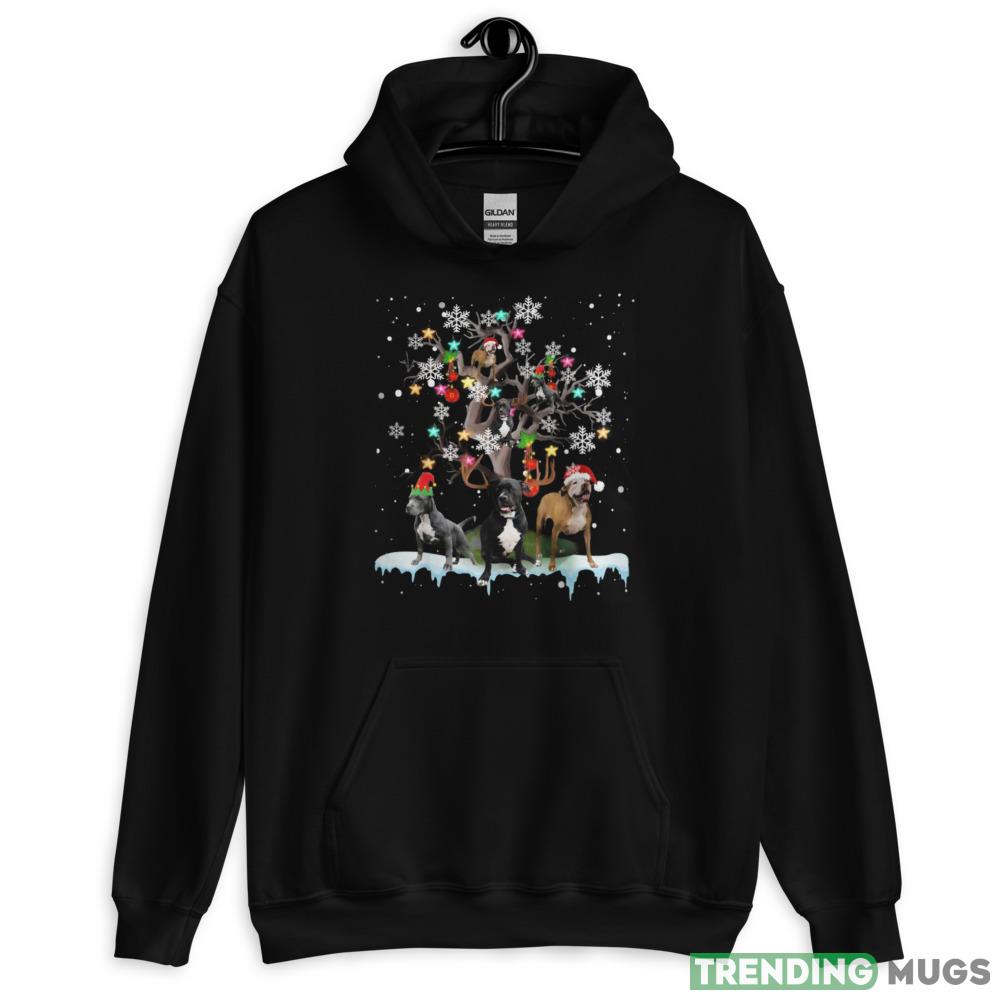 Pitbull Christmas Sweatshirt Dark Shirt Pitbull Christmas Sweatshirt Dark Shirt