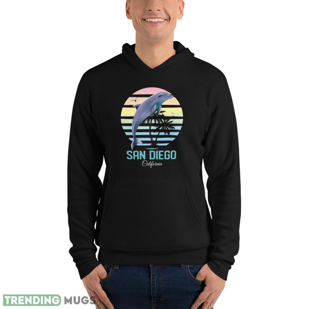 Promotions San Diego California Retro Sunset Dolphin Ocean Gift Tank Top Dark Shirt Promotions San Diego California Retro Sunset Dolphin Ocean Gift Tank Top Dark Shirt