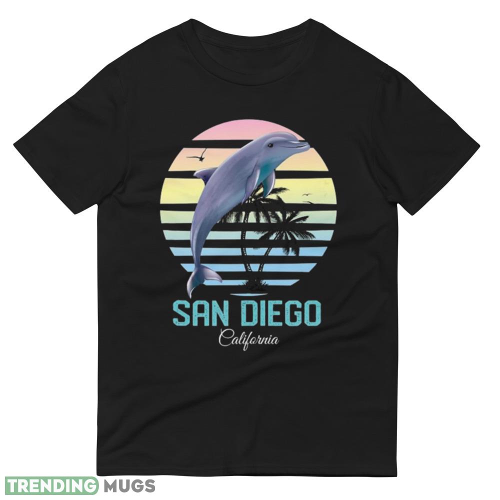 Promotions San Diego California Retro Sunset Dolphin Ocean Gift Tank Top Dark Shirt Promotions San Diego California Retro Sunset Dolphin Ocean Gift Tank Top Dark Shirt