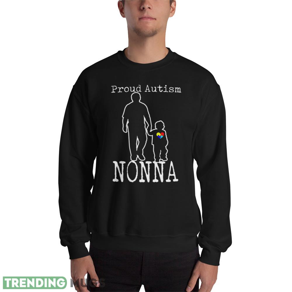 Proud Autism Nonna And Son Puzzle Piece Gift For Dad Best Dad Best Shirt - 18000 Unisex Heavy Blend Crewneck Sweatshirt Proud Autism Nonna And Son Puzzle Piece Gift For Dad Best Dad Best Shirt - 18000 Unisex Heavy Blend Crewneck Sweatshirt