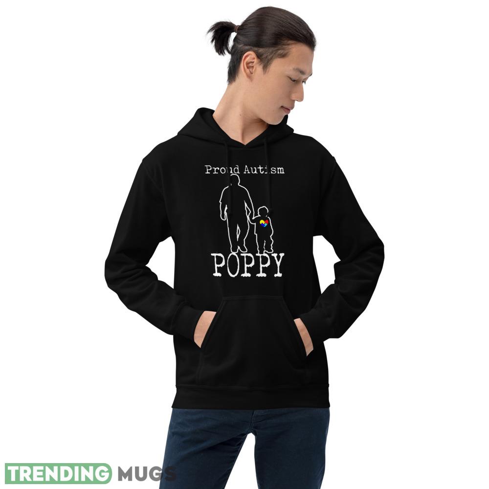 Proud Autism Poppy And Son Puzzle Piece Gift For Dad Best Dad Best Shirt Dark Shirt Proud Autism Poppy And Son Puzzle Piece Gift For Dad Best Dad Best Shirt Dark Shirt