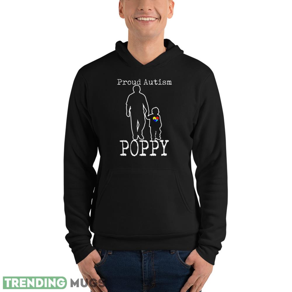 Proud Autism Poppy And Son Puzzle Piece Gift For Dad Best Dad Best Shirt Dark Shirt Proud Autism Poppy And Son Puzzle Piece Gift For Dad Best Dad Best Shirt Dark Shirt