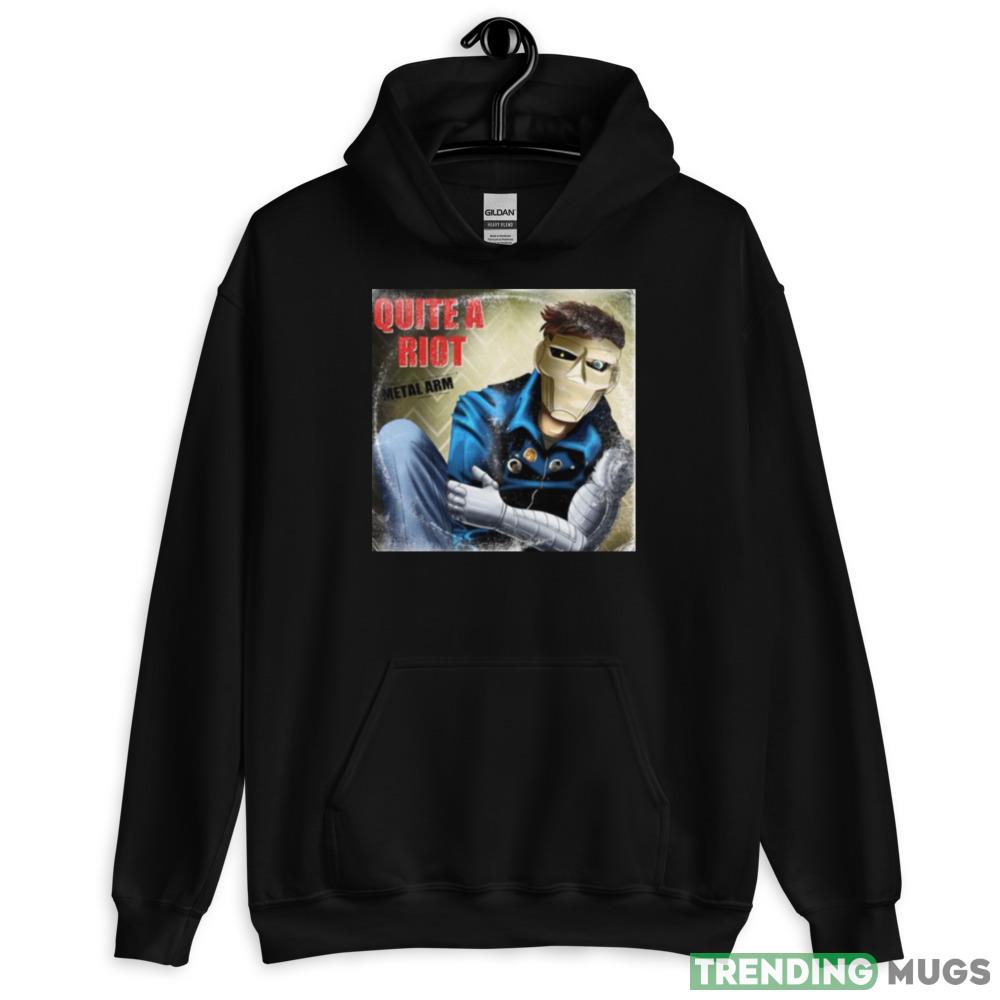 Quite A Riot Worn Vinyl shirt Dark Shirt Quite A Riot Worn Vinyl shirt Dark Shirt