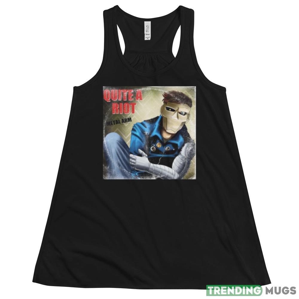 Quite A Riot Worn Vinyl shirt Dark Shirt Quite A Riot Worn Vinyl shirt Dark Shirt