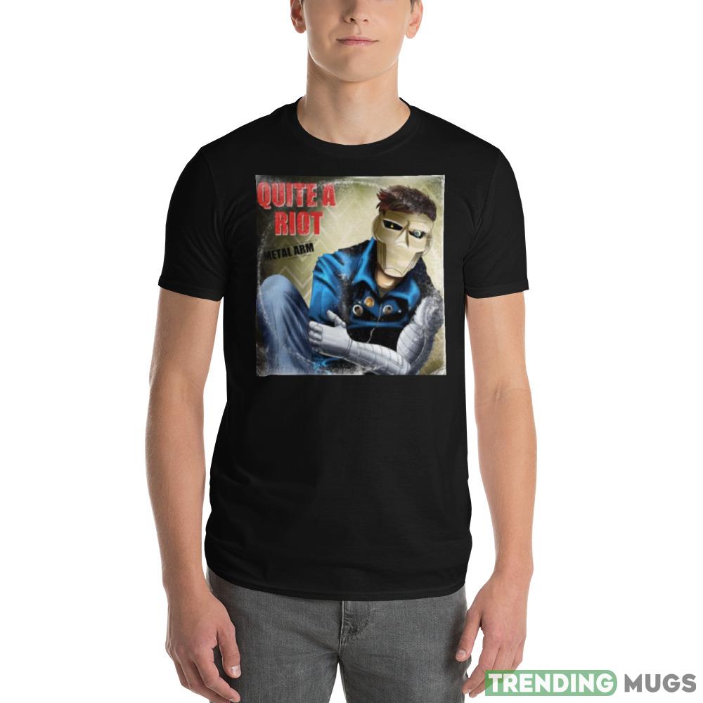 Quite A Riot Worn Vinyl shirt Dark Shirt Quite A Riot Worn Vinyl shirt Dark Shirt