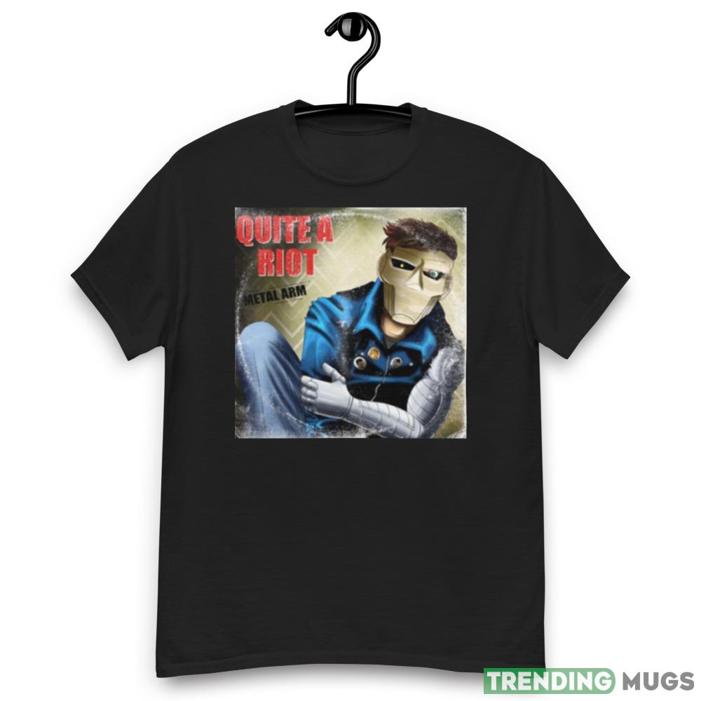 Quite A Riot Worn Vinyl shirt Dark Shirt Quite A Riot Worn Vinyl shirt Dark Shirt