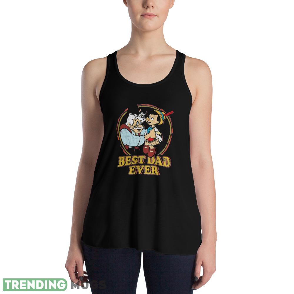 Retro Geppetto and Pinocchio Best Dad Ever Disney Dad Best Shirt Dark Shirt Retro Geppetto and Pinocchio Best Dad Ever Disney Dad Best Shirt Dark Shirt