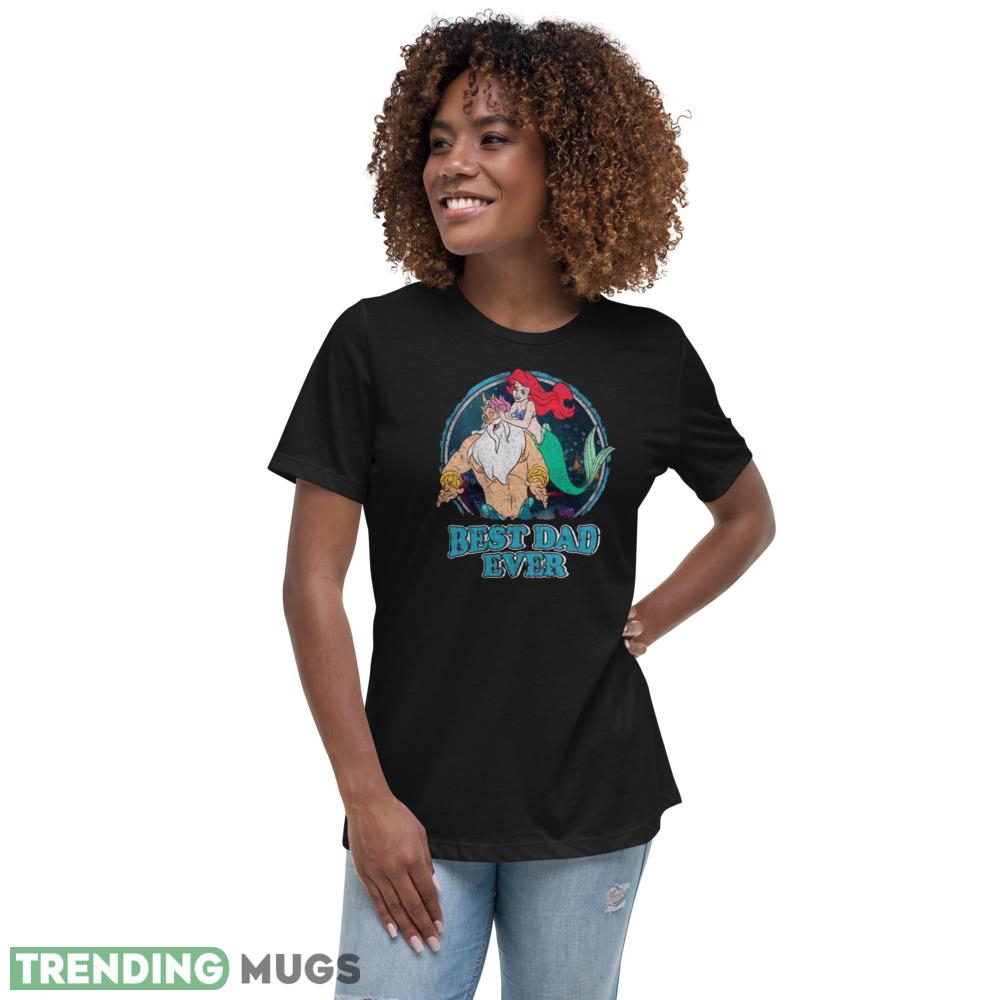 Retro King Triton And Ariel Best Dad Ever Father Daughter Disney Best Shirt Dark Shirt Retro King Triton And Ariel Best Dad Ever Father Daughter Disney Best Shirt Dark Shirt