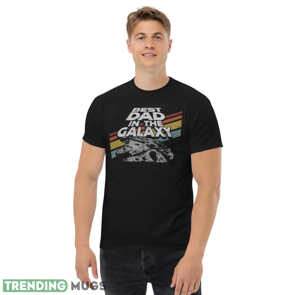 Retro Millennium Falcon 77 Best Dad In The Galaxy Star Wars Dad Best Shirt Dark Shirt Retro Millennium Falcon 77 Best Dad In The Galaxy Star Wars Dad Best Shirt Dark Shirt