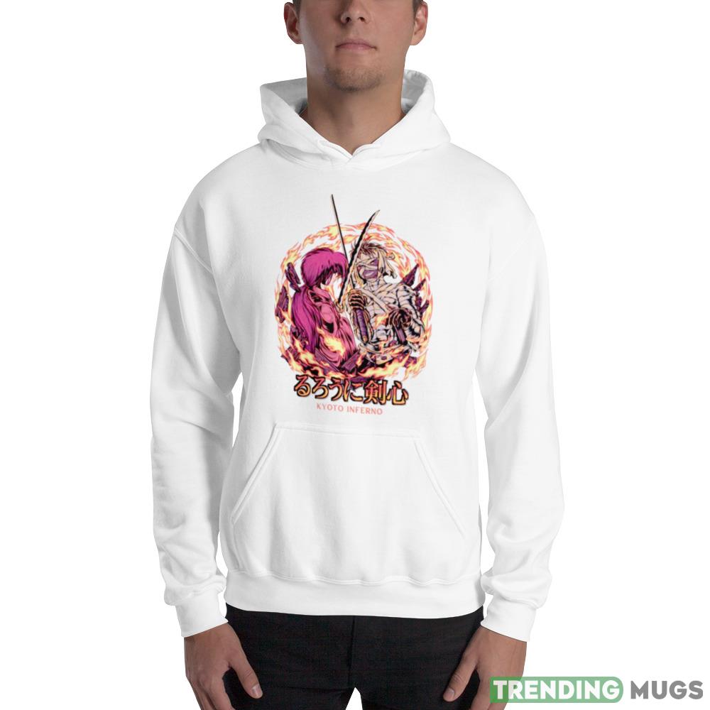 Samurai Kenshin Vs Sishio Rurouni Kenshin shirt Light Shirt Samurai Kenshin Vs Sishio Rurouni Kenshin shirt Light Shirt