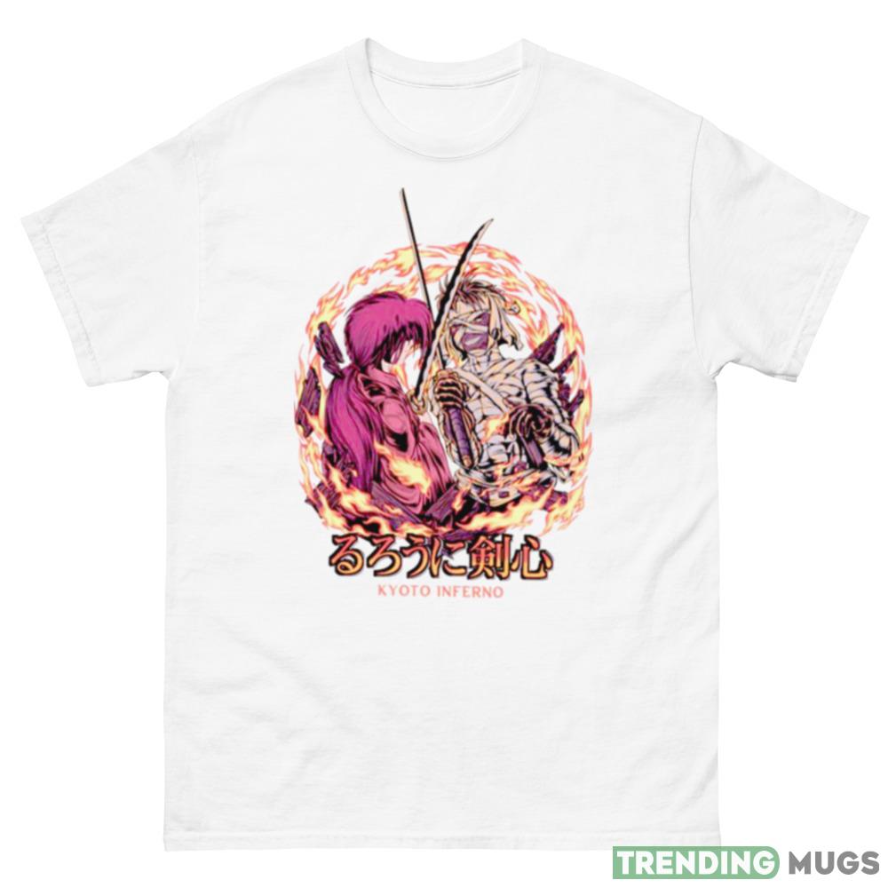 Samurai Kenshin Vs Sishio Rurouni Kenshin shirt Light Shirt Samurai Kenshin Vs Sishio Rurouni Kenshin shirt Light Shirt