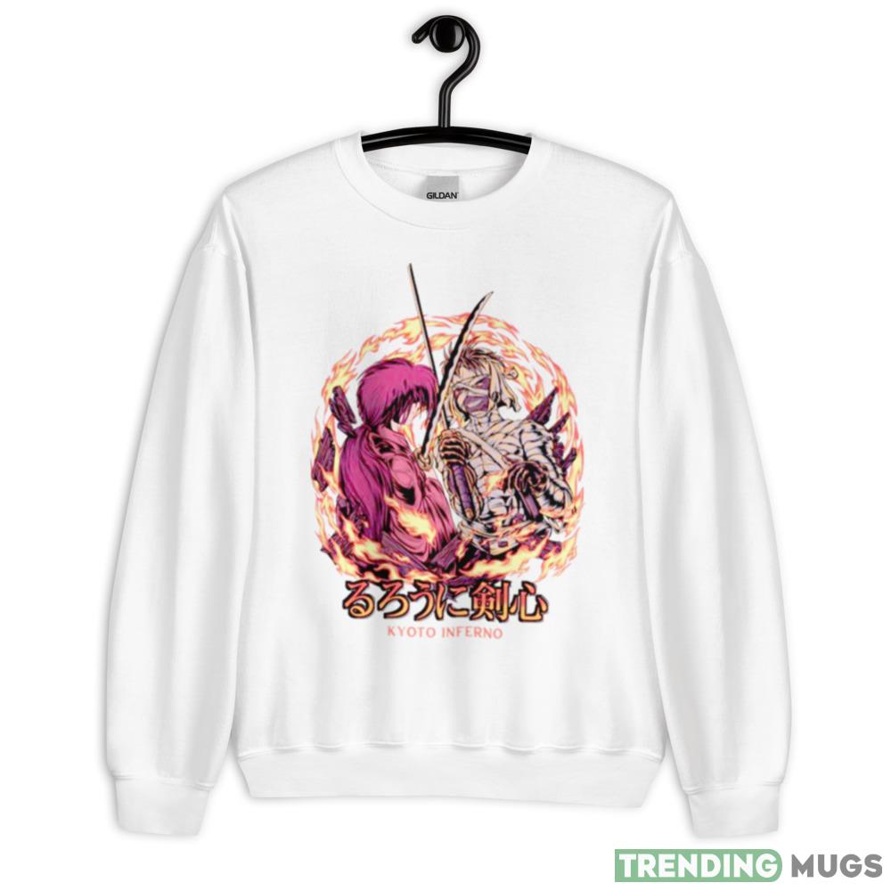 Samurai Kenshin Vs Sishio Rurouni Kenshin shirt - 18000 Unisex Heavy Blend Crewneck Sweatshirt Samurai Kenshin Vs Sishio Rurouni Kenshin shirt - 18000 Unisex Heavy Blend Crewneck Sweatshirt
