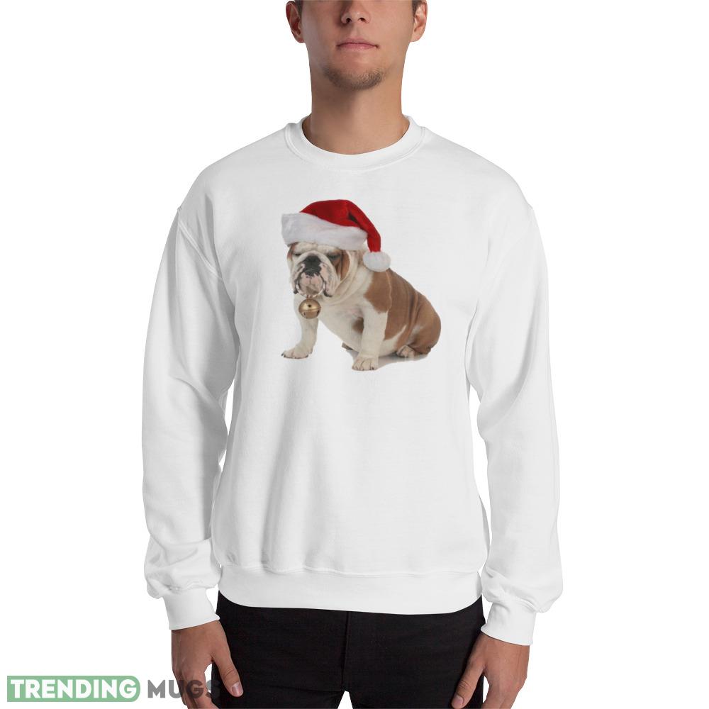 Santa Claus British Bulldog Christmas Kitchen Apron Sweatshirt Gift For Christmas - 18000 Unisex Heavy Blend Crewneck Sweatshirt Santa Claus British Bulldog Christmas Kitchen Apron Sweatshirt Gift For Christmas - 18000 Unisex Heavy Blend Crewneck Sweatshirt