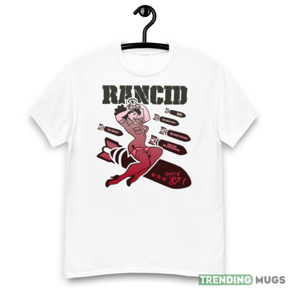 Spirit Rancid Band Design T Shirt Light Shirt Spirit Rancid Band Design T Shirt Light Shirt