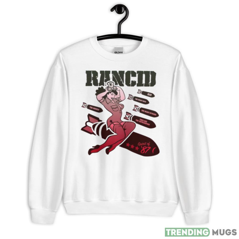 Spirit Rancid Band Design T Shirt - 18000 Unisex Heavy Blend Crewneck Sweatshirt Spirit Rancid Band Design T Shirt - 18000 Unisex Heavy Blend Crewneck Sweatshirt