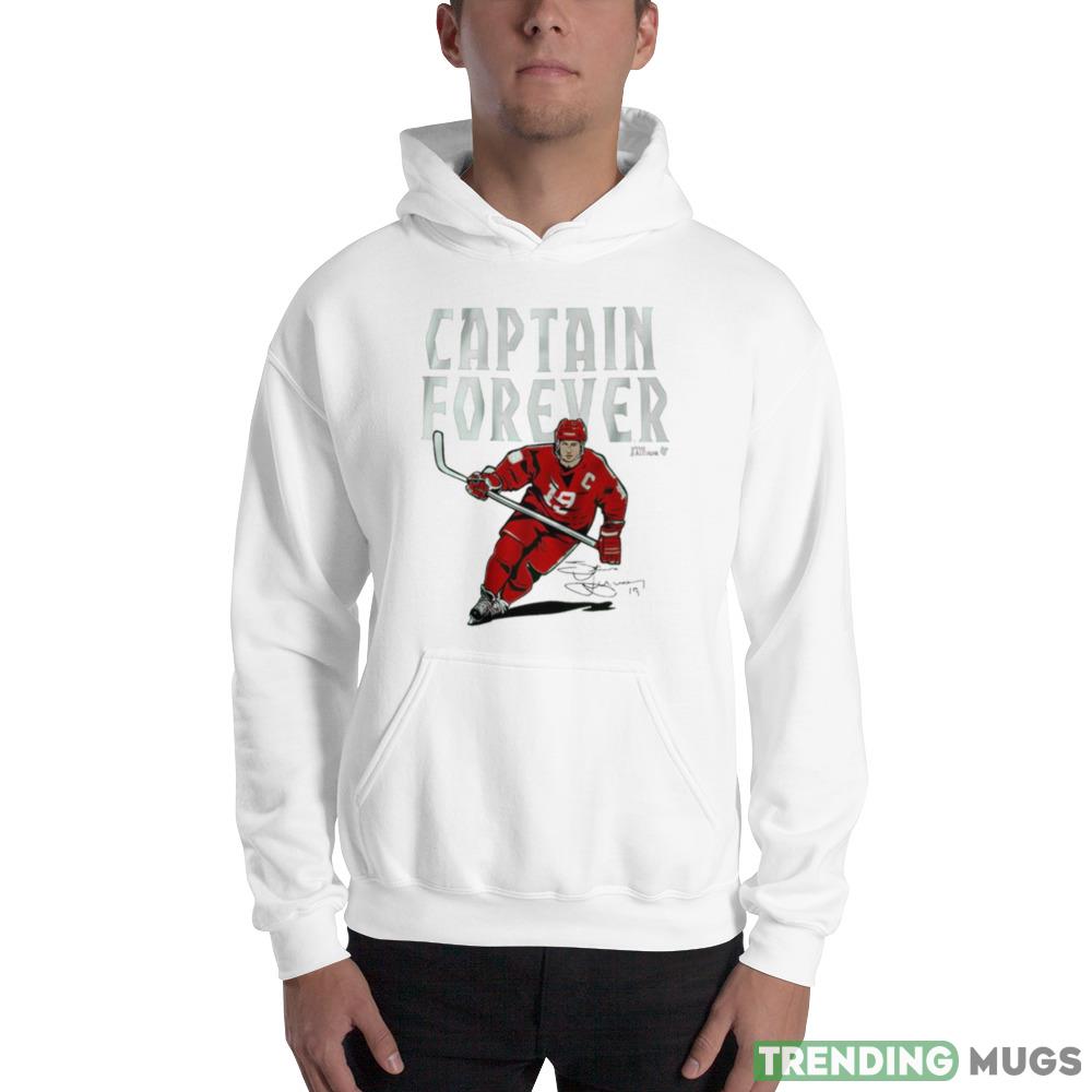 Steve Yzerman Captain Forever Detroit Hockey signature shirt Light Shirt Steve Yzerman Captain Forever Detroit Hockey signature shirt Light Shirt