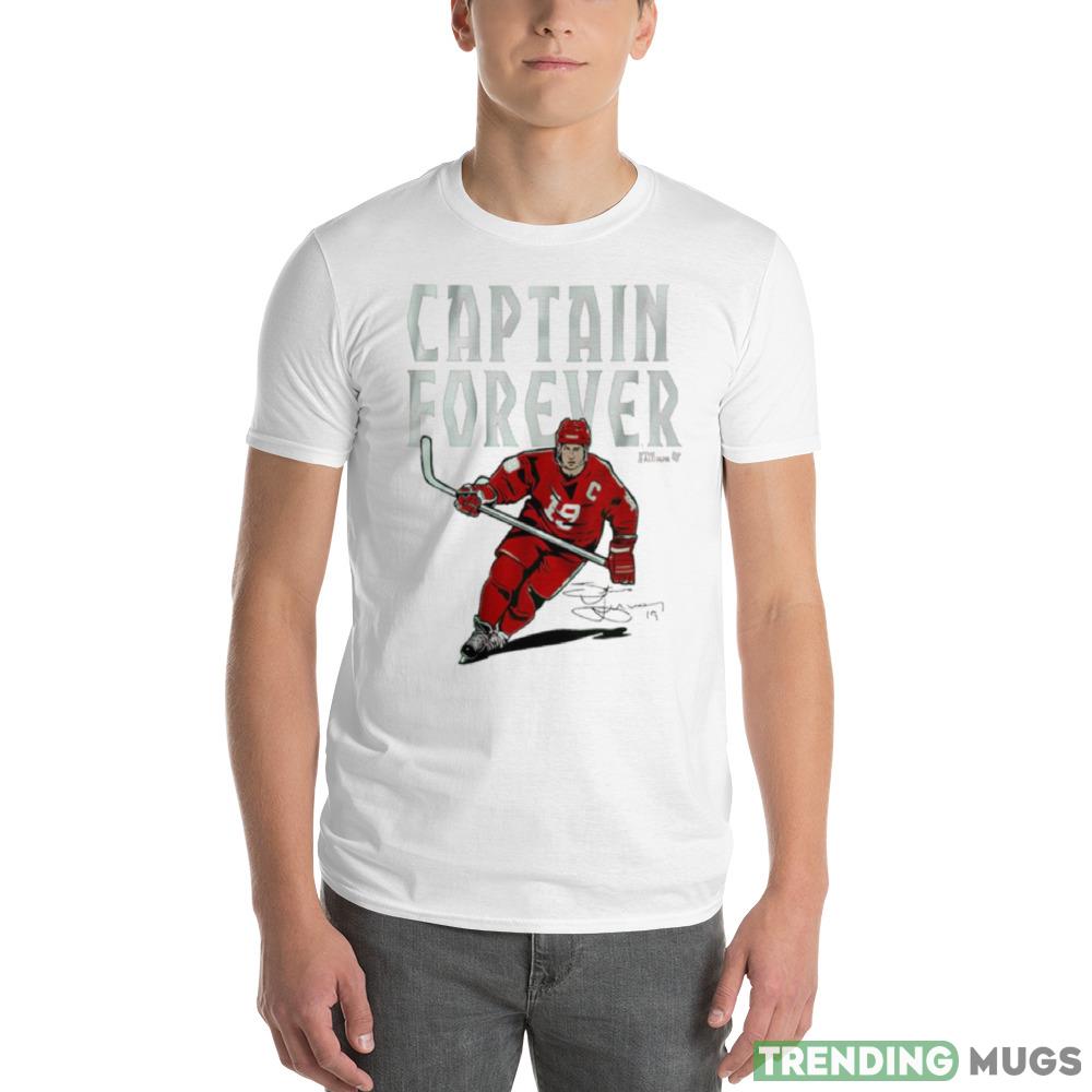 Steve Yzerman Captain Forever Detroit Hockey signature shirt Light Shirt Steve Yzerman Captain Forever Detroit Hockey signature shirt Light Shirt
