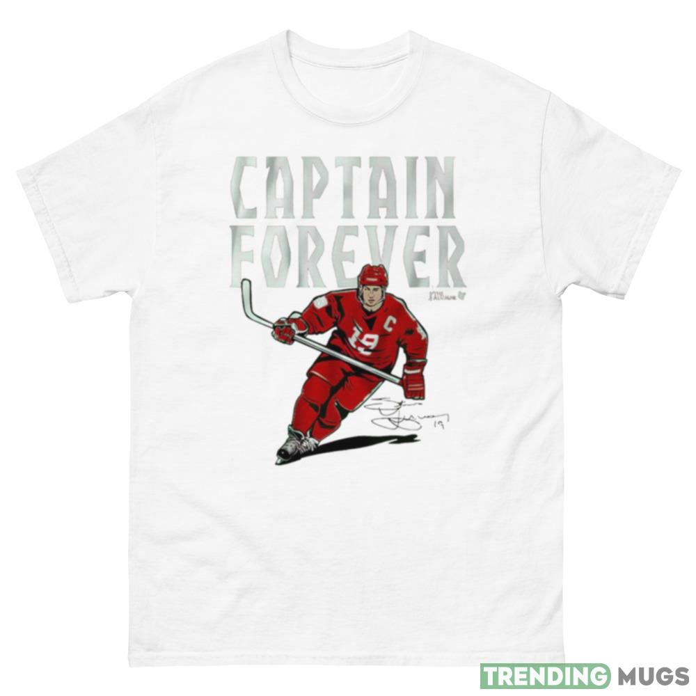 Steve Yzerman Captain Forever Detroit Hockey signature shirt Light Shirt Steve Yzerman Captain Forever Detroit Hockey signature shirt Light Shirt