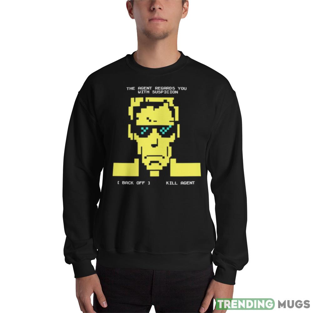 Suspicious Agent Black Mirror Bandersnatch Love Shirts - 18000 Unisex Heavy Blend Crewneck Sweatshirt Suspicious Agent Black Mirror Bandersnatch Love Shirts - 18000 Unisex Heavy Blend Crewneck Sweatshirt