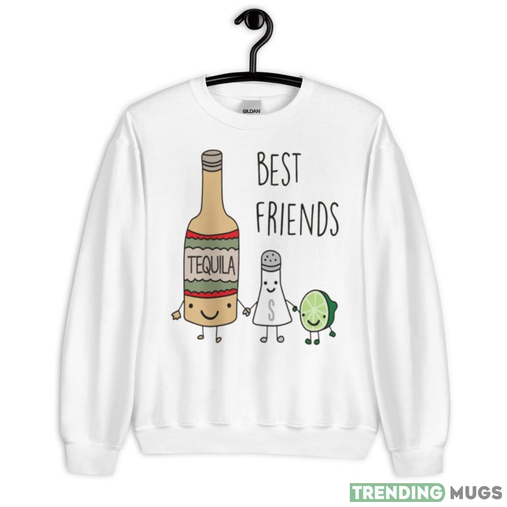 Tequila Best Friends Lemon And Salt Funny T Shirt - 18000 Unisex Heavy Blend Crewneck Sweatshirt Tequila Best Friends Lemon And Salt Funny T Shirt - 18000 Unisex Heavy Blend Crewneck Sweatshirt