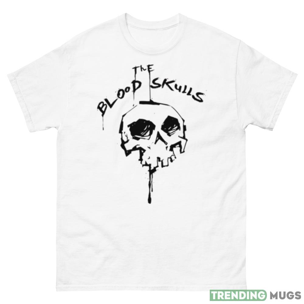 The Blood Skulls Roll Out In Black Graphics Shirt Light Shirt The Blood Skulls Roll Out In Black Graphics Shirt Light Shirt