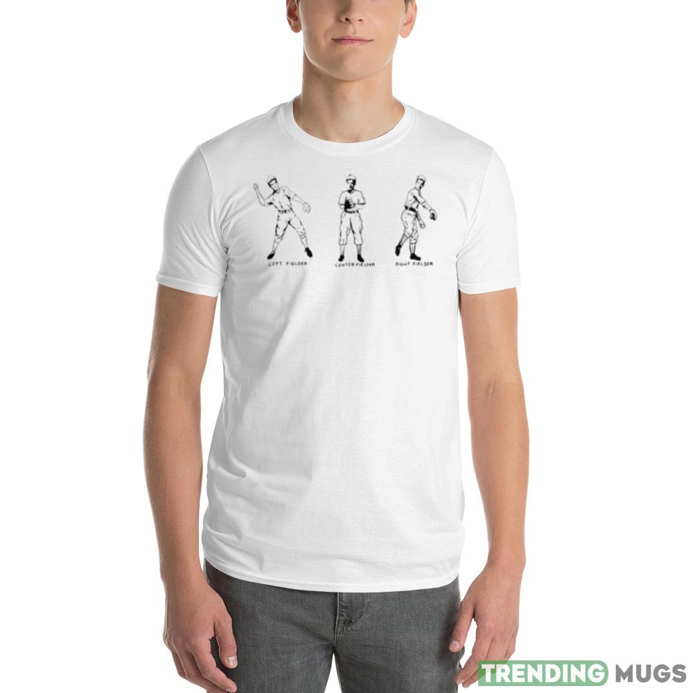 The fielders baseball shirt For Men And Women Light Shirt The fielders baseball shirt For Men And Women Light Shirt