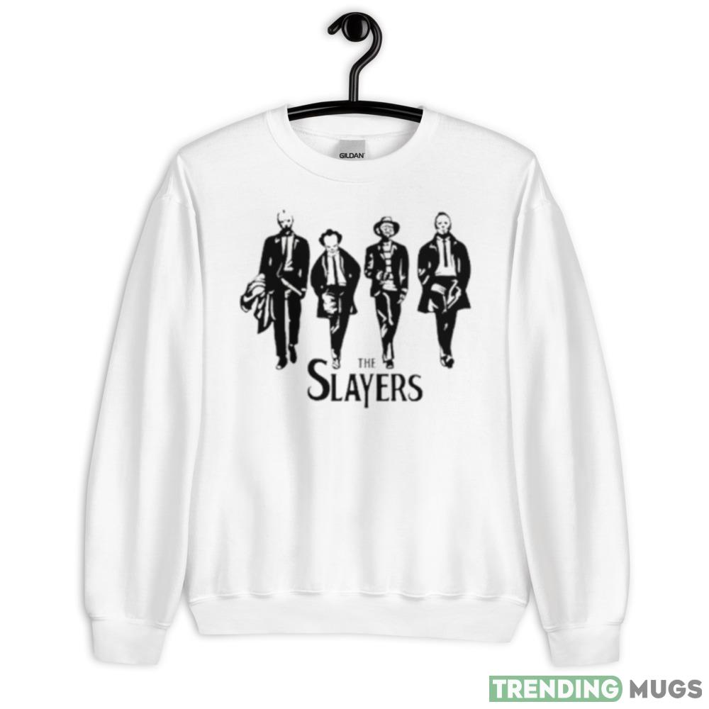The slayers horror movie character Graphics Shirt - 18000 Unisex Heavy Blend Crewneck Sweatshirt The slayers horror movie character Graphics Shirt - 18000 Unisex Heavy Blend Crewneck Sweatshirt
