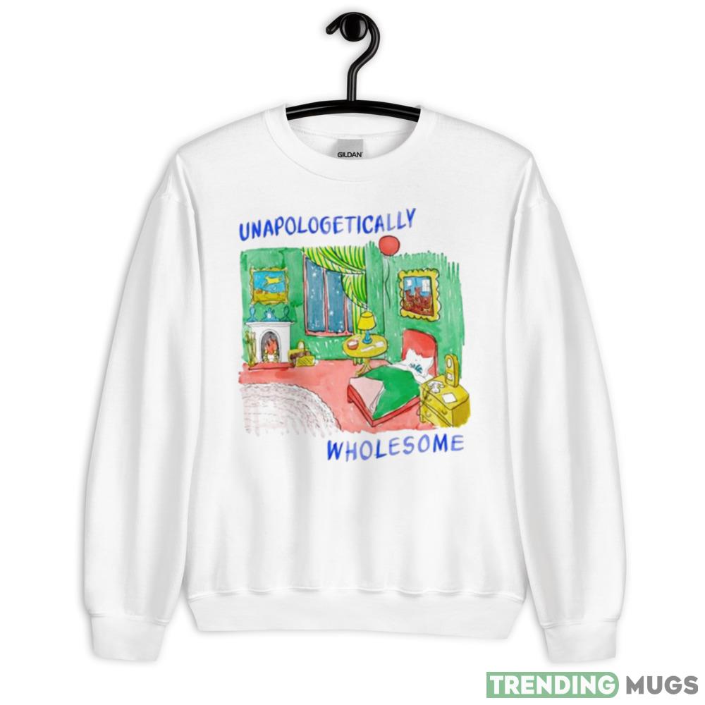 Unapologetically Wholesome Graphics T Shirt - 18000 Unisex Heavy Blend Crewneck Sweatshirt Unapologetically Wholesome Graphics T Shirt - 18000 Unisex Heavy Blend Crewneck Sweatshirt