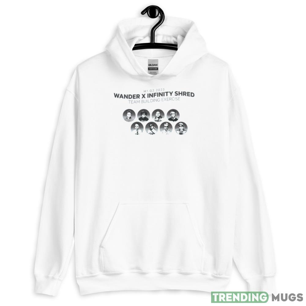 Wander x Infinity Shred Team Building Exercise H1 Q2 2023 Shirt Light Shirt Wander x Infinity Shred Team Building Exercise H1 Q2 2023 Shirt Light Shirt