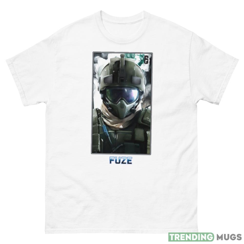 Watercolor Fuze Six Siege Design Shirt Light Shirt Watercolor Fuze Six Siege Design Shirt Light Shirt
