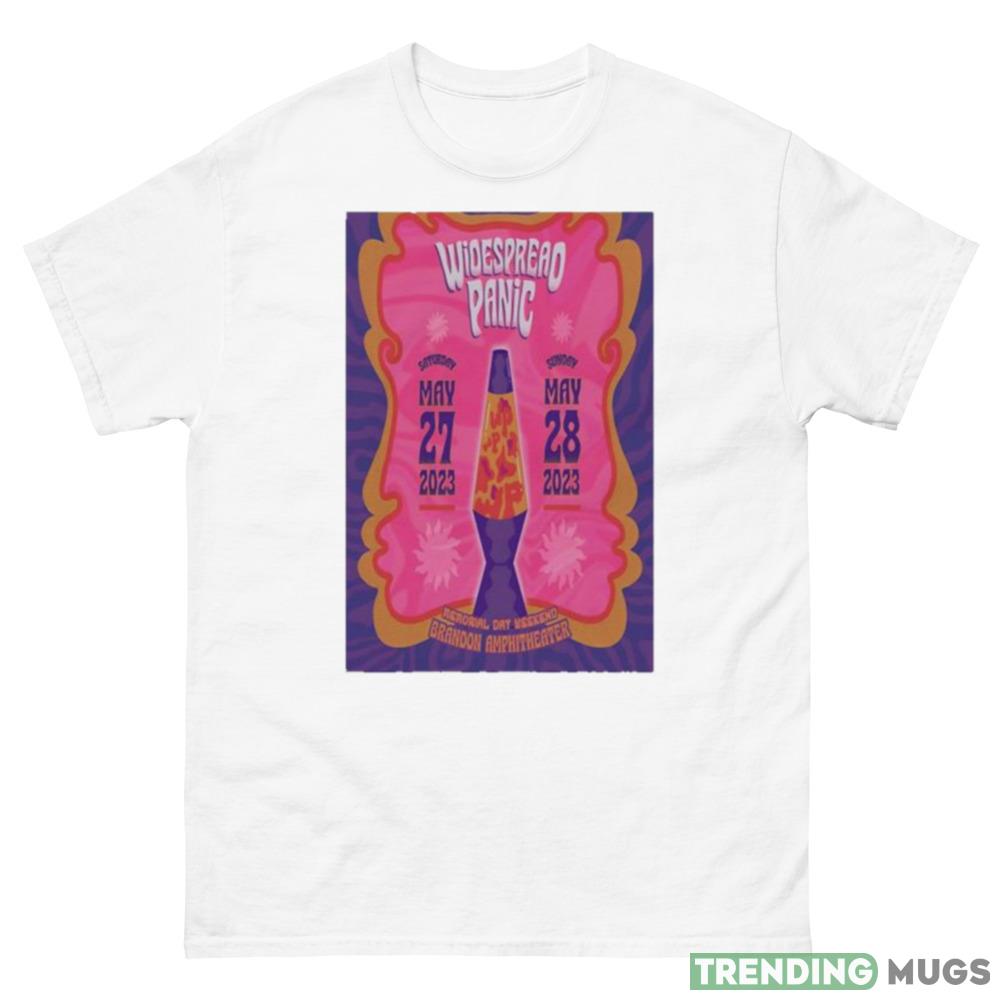 Widespread Panic May 27+28 2023 on, MS Poster shirt Light Shirt Widespread Panic May 27+28 2023 on, MS Poster shirt Light Shirt