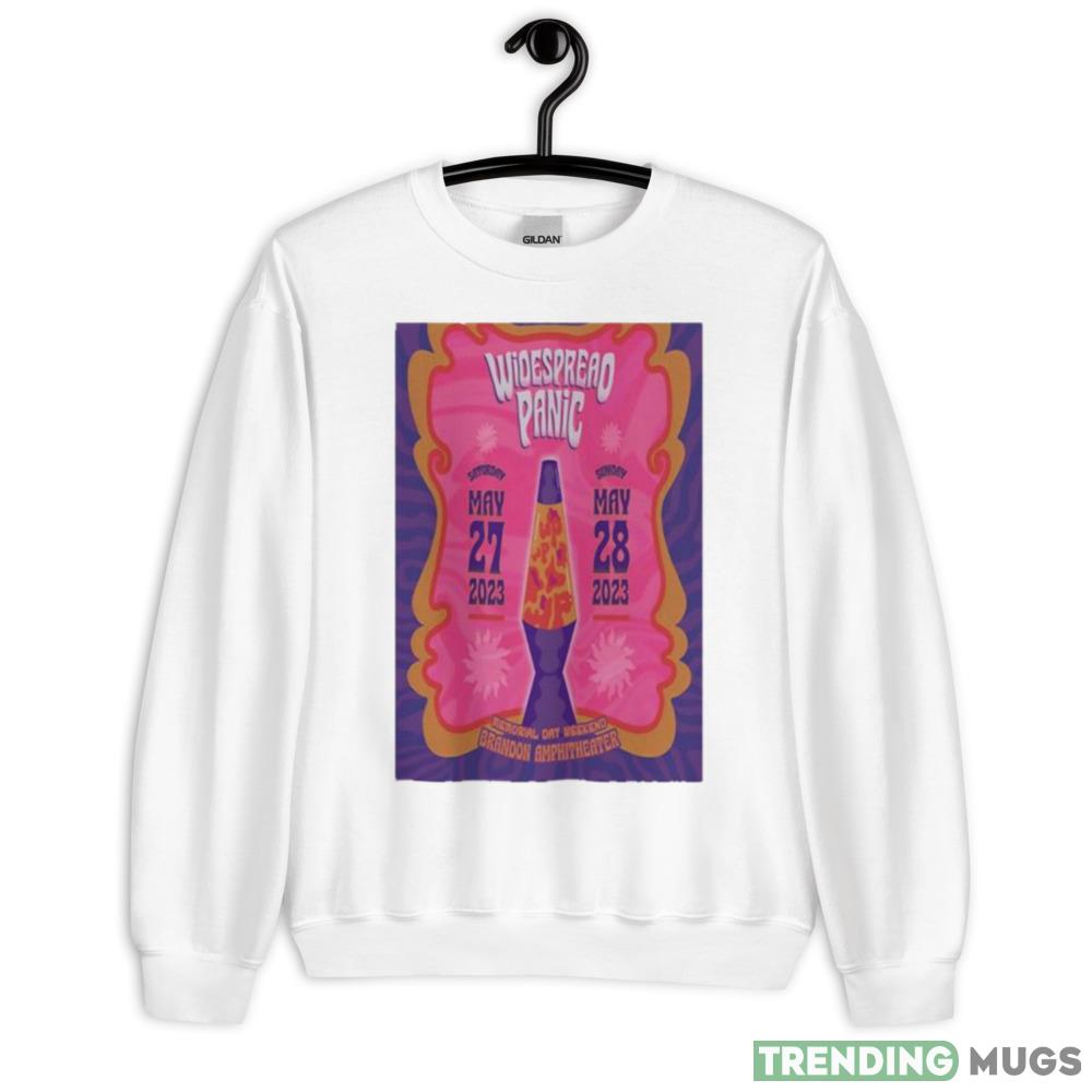 Widespread Panic May 27+28 2023 on, MS Poster shirt - 18000 Unisex Heavy Blend Crewneck Sweatshirt Widespread Panic May 27+28 2023 on, MS Poster shirt - 18000 Unisex Heavy Blend Crewneck Sweatshirt
