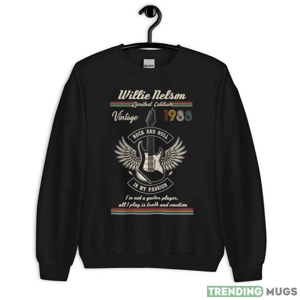 Willie Nelson Passion shirt For Men And Women - 18000 Unisex Heavy Blend Crewneck Sweatshirt Willie Nelson Passion shirt For Men And Women - 18000 Unisex Heavy Blend Crewneck Sweatshirt