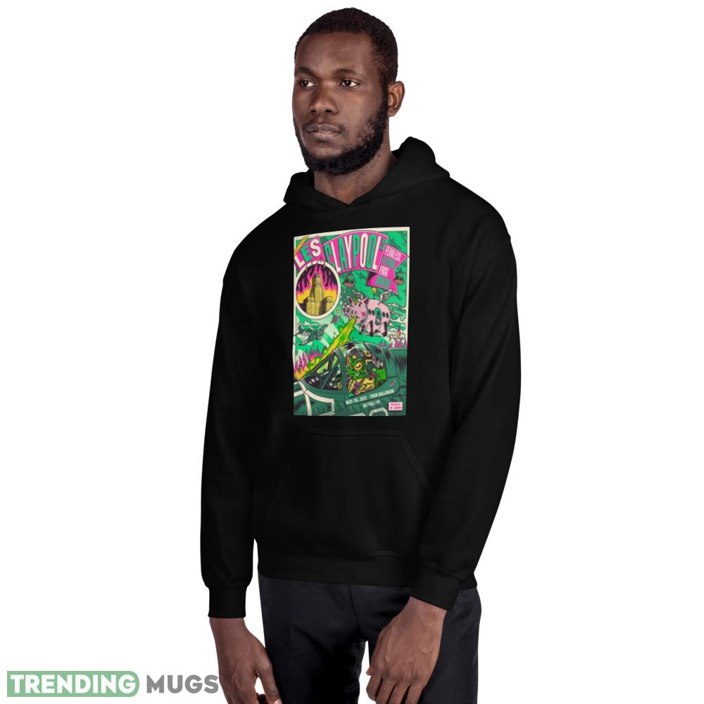 2023 Les Claypool’s Fearless Flying Frog Brigade Tour Buffalo NY Shirt Dark Shirt 2023 Les Claypool’s Fearless Flying Frog Brigade Tour Buffalo NY Shirt Dark Shirt