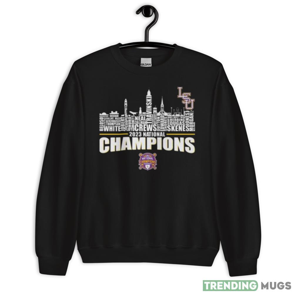 2023 National Champions LSU Tigers team name skyline shirt - 18000 Unisex Heavy Blend Crewneck Sweatshirt 2023 National Champions LSU Tigers team name skyline shirt - 18000 Unisex Heavy Blend Crewneck Sweatshirt