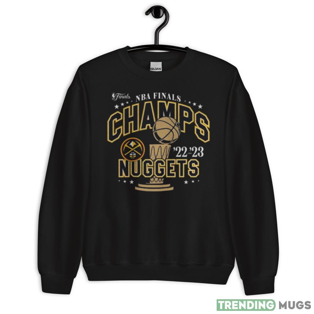 2023 NBA Finals Champions Denver Nuggets Slip Trophy Men’s T Shirt - 18000 Unisex Heavy Blend Crewneck Sweatshirt 2023 NBA Finals Champions Denver Nuggets Slip Trophy Men’s T Shirt - 18000 Unisex Heavy Blend Crewneck Sweatshirt