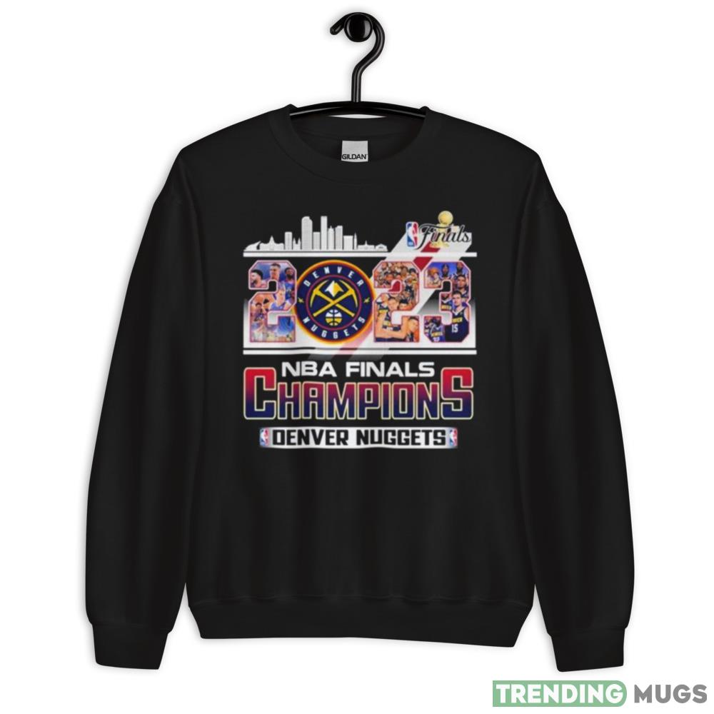 2023 NBA Finals Champions Denver Nuggets Team Skyline Shirt - 18000 Unisex Heavy Blend Crewneck Sweatshirt 2023 NBA Finals Champions Denver Nuggets Team Skyline Shirt - 18000 Unisex Heavy Blend Crewneck Sweatshirt