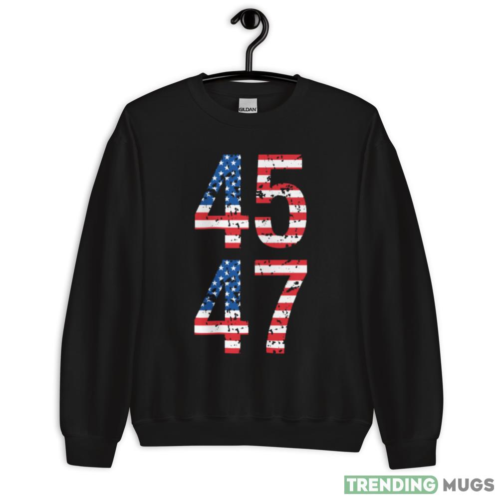 45 47 trump 2024 election Funny T Shirt - 18000 Unisex Heavy Blend Crewneck Sweatshirt 45 47 trump 2024 election Funny T Shirt - 18000 Unisex Heavy Blend Crewneck Sweatshirt
