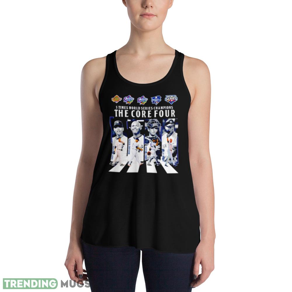 5 times world series Champions the core four abbey road signatures shirt Dark Shirt 5 times world series Champions the core four abbey road signatures shirt Dark Shirt