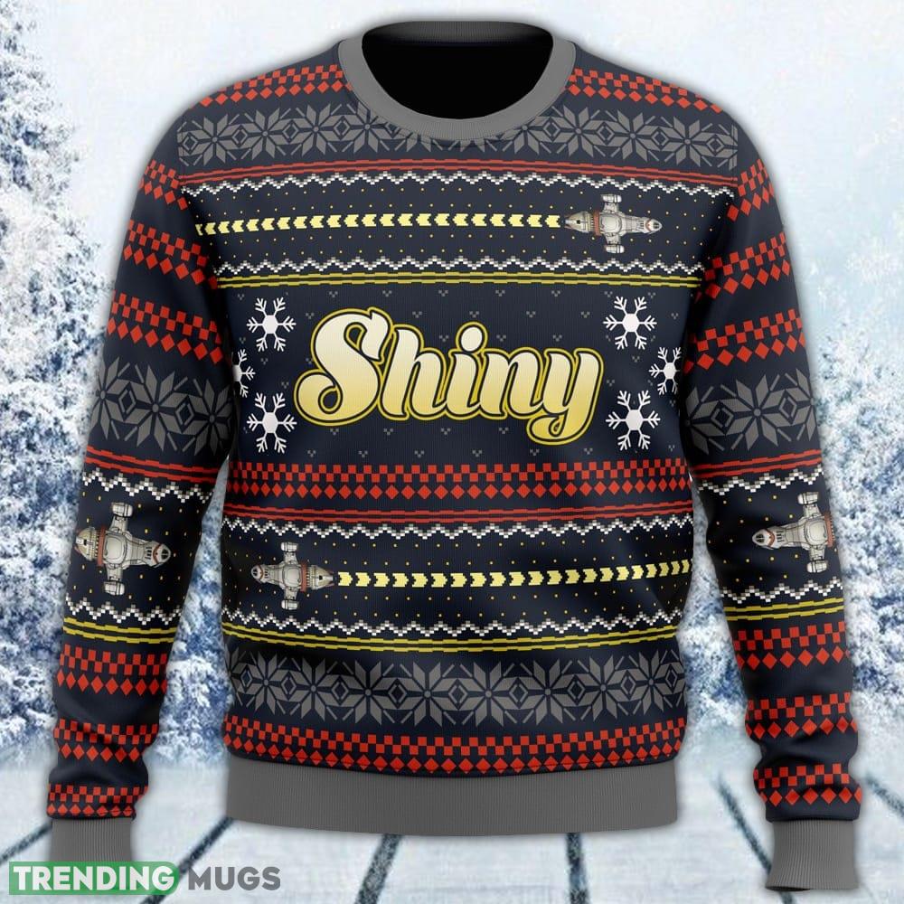 A Very Shiny Firefly Ugly Sweater Men And Women Gift For Christmas - A Very Shiny Christmas Firefly Ugly Christmas Sweater_1