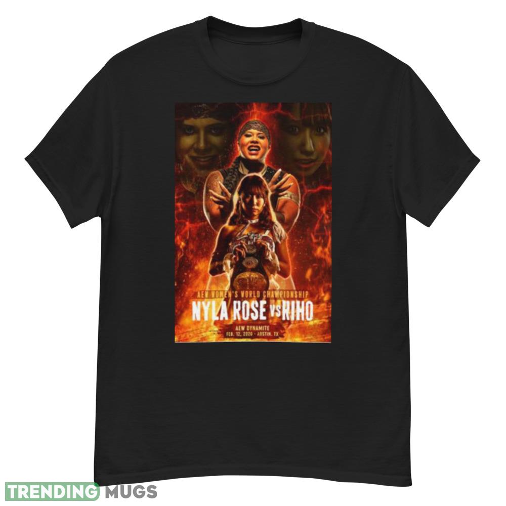 Aew Women’s World Championship Nyla Rose Vs Riho shirt Dark Shirt Aew Women’s World Championship Nyla Rose Vs Riho shirt Dark Shirt