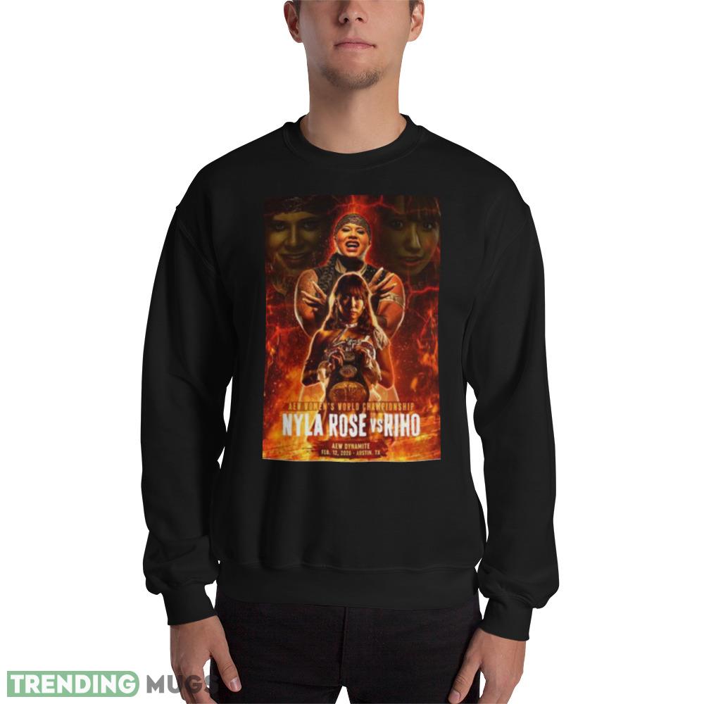 Aew Women’s World Championship Nyla Rose Vs Riho shirt - 18000 Unisex Heavy Blend Crewneck Sweatshirt Aew Women’s World Championship Nyla Rose Vs Riho shirt - 18000 Unisex Heavy Blend Crewneck Sweatshirt