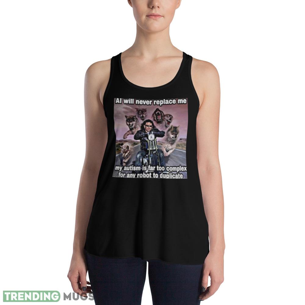 Al will never replace me my autism is far too complex for any robot to duplicate shirt Dark Shirt Al will never replace me my autism is far too complex for any robot to duplicate shirt Dark Shirt