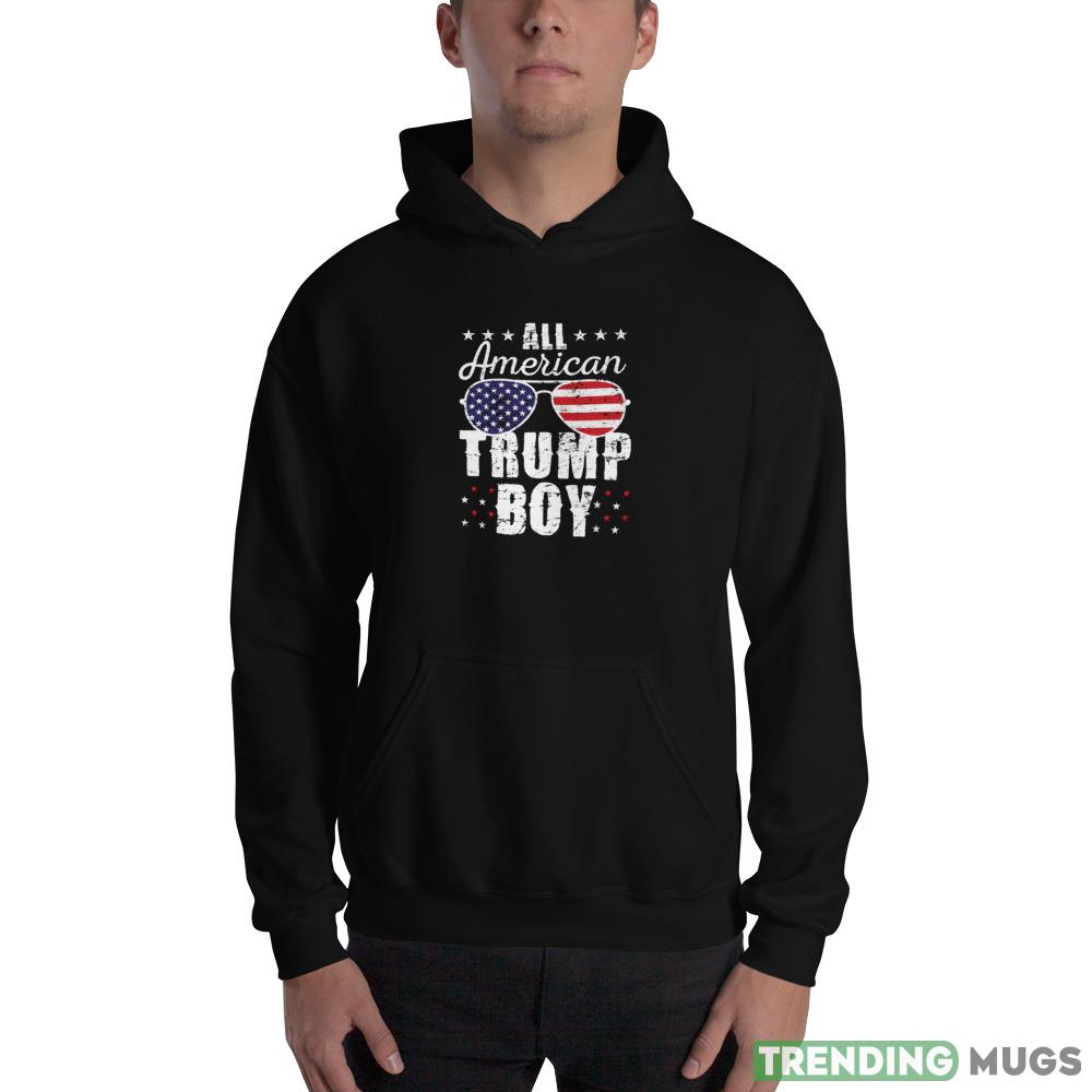 All American Trump Boy Sunglasses US Flag Vote Trump 2024 Shirt Dark Shirt All American Trump Boy Sunglasses US Flag Vote Trump 2024 Shirt Dark Shirt