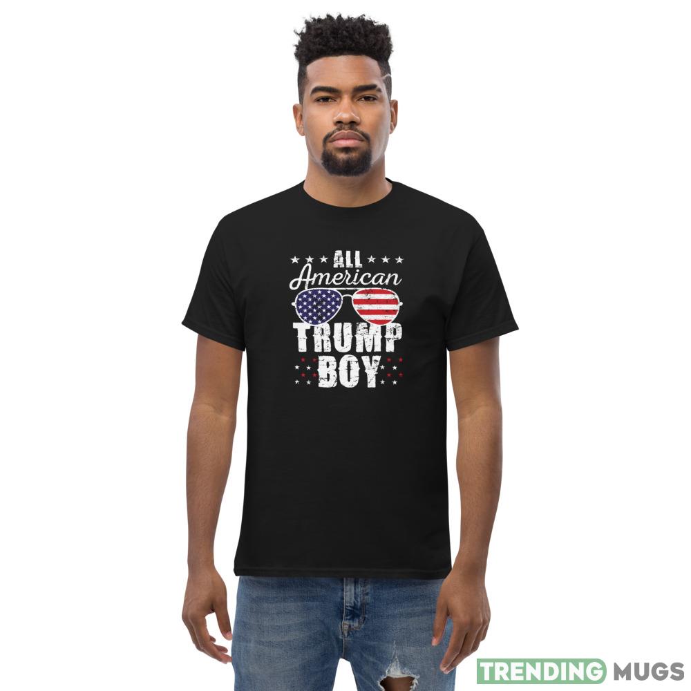 All American Trump Boy Sunglasses US Flag Vote Trump 2024 Shirt Dark Shirt All American Trump Boy Sunglasses US Flag Vote Trump 2024 Shirt Dark Shirt