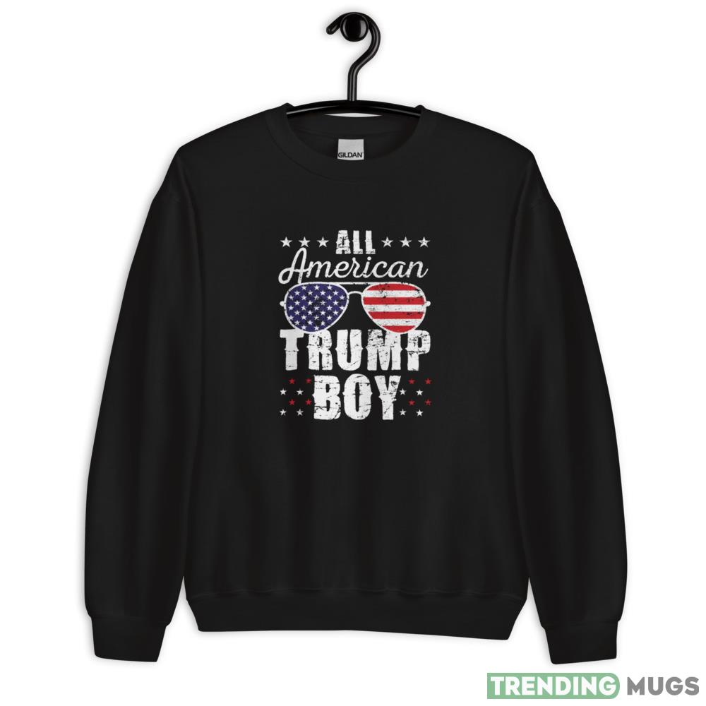 All American Trump Boy Sunglasses US Flag Vote Trump 2024 Shirt - 18000 Unisex Heavy Blend Crewneck Sweatshirt All American Trump Boy Sunglasses US Flag Vote Trump 2024 Shirt - 18000 Unisex Heavy Blend Crewneck Sweatshirt