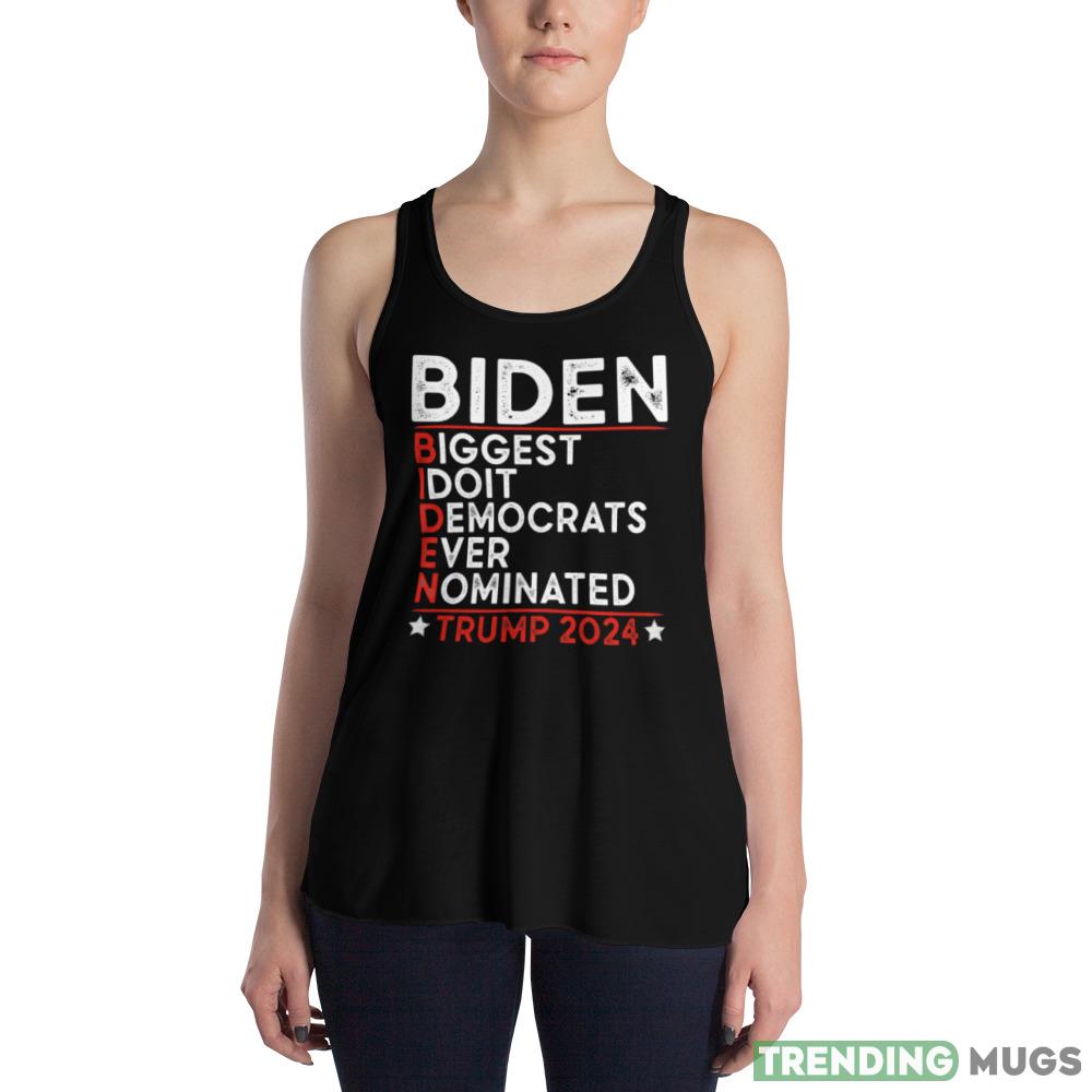 Anti Biden Biggest Idiot Democrats Ever Nominated Trump 2024 Design 7 Shirt Dark Shirt Anti Biden Biggest Idiot Democrats Ever Nominated Trump 2024 Design 7 Shirt Dark Shirt