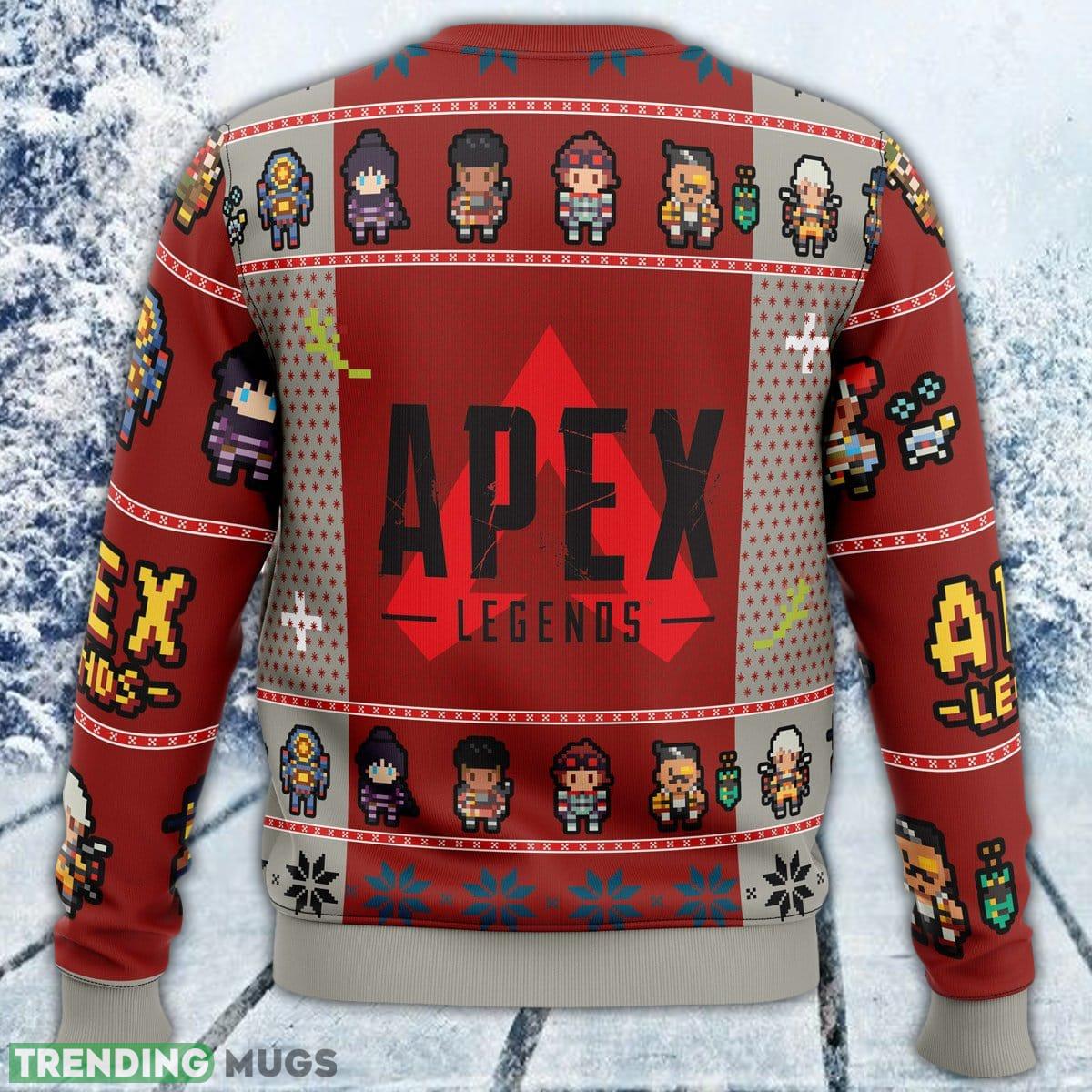 Apex Legends Ugly Sweater Men And Women Gift For Christmas 3D Sweater Apex Legends Ugly Sweater Men And Women Gift For Christmas 3D Sweater