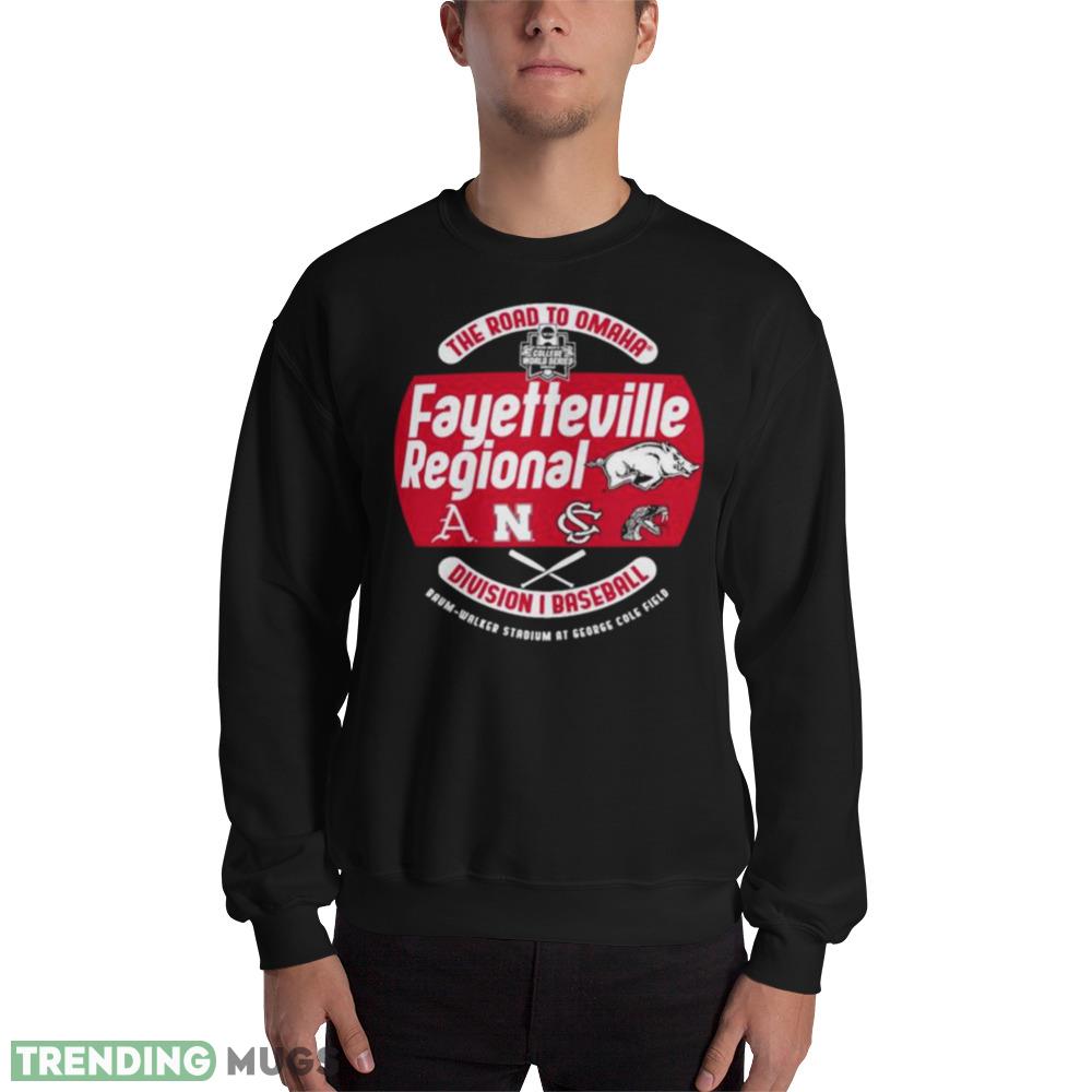 Arkansas 2023 Ncaa 4 Team Fayetteville Regional shirt - 18000 Unisex Heavy Blend Crewneck Sweatshirt Arkansas 2023 Ncaa 4 Team Fayetteville Regional shirt - 18000 Unisex Heavy Blend Crewneck Sweatshirt