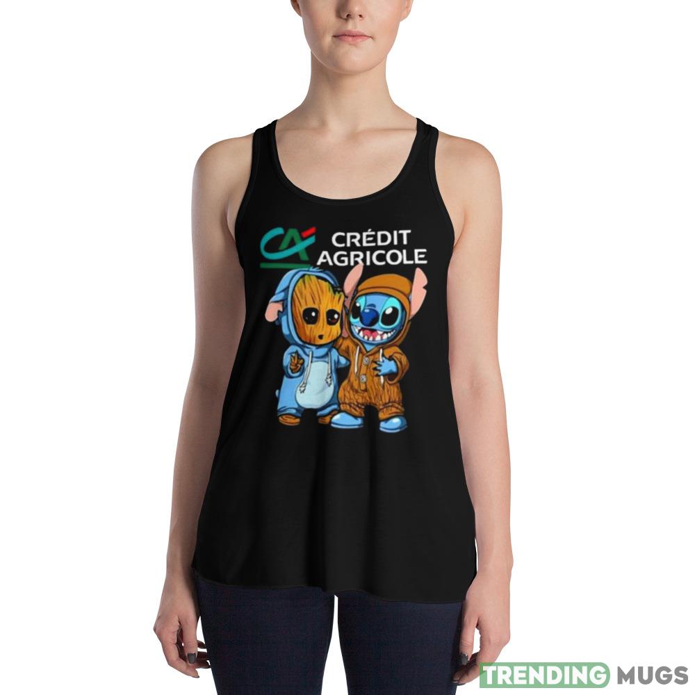 Baby Groot And Baby Stitch Credit Agricole shirt Dark Shirt Baby Groot And Baby Stitch Credit Agricole shirt Dark Shirt